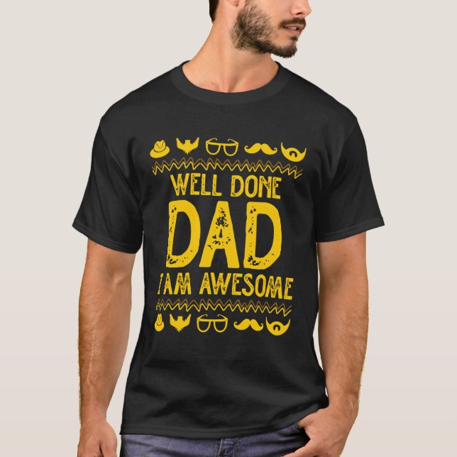 Du kannst meine Tochter, den konservativen Daddy P T-Shirt (Vorderseite)