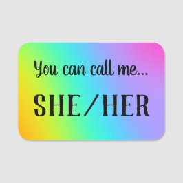 "Du kannst mich anrufen... "Sie/ihr" Pronouns-Butt Namensschild