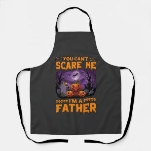 Du kannst mich erschrecken Vater Halloween Kürbiss Schürze