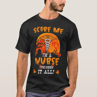 Du kannst mich im Nurse Pumpkin Halloween Cos nich T-Shirt