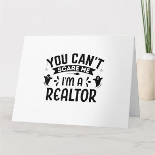 Du kannst mich im Realtor Funny Halloween Rea nich Karte