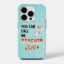 Du kannst mich Lehrerkatze nennen