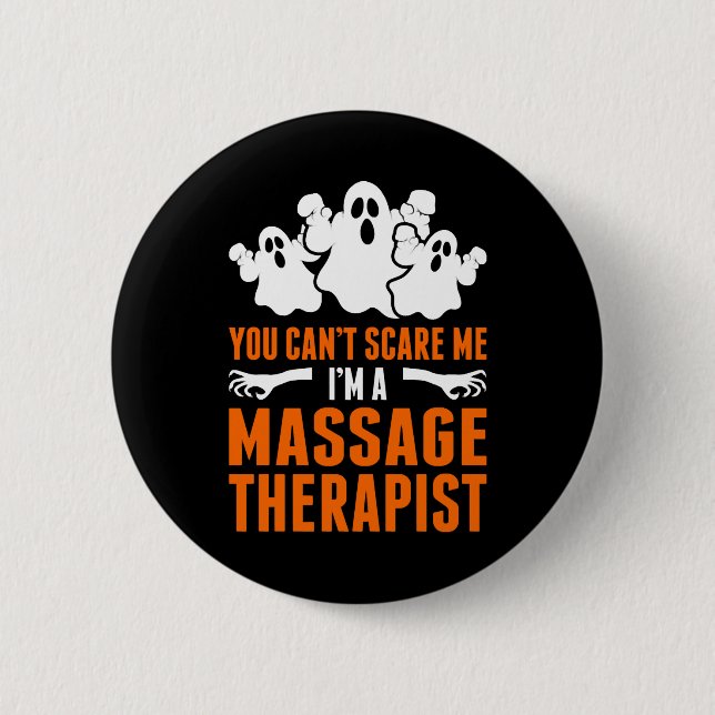 Du kannst mich nicht als Massagetherapeutin behand Button (Vorderseite)