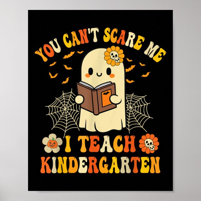 Du kannst mich nicht E, ich unterrichte Kindergart Poster (Vorne)