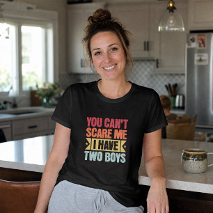 Du kannst mich nicht erschrecken, ich habe zwei Ju T-Shirt