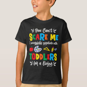 Du kannst mich nicht erschrecken, ich verhandle er T-Shirt