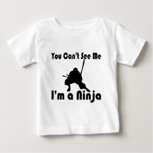 Du kannst mich nicht sehen baby t-shirt