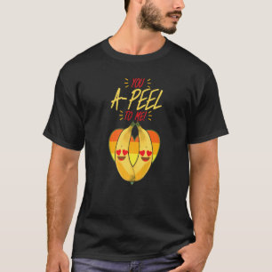 Du kannst mir eine Schale zeigen, Bananengelbe Fru T-Shirt