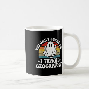 Du kannst mir kein lustiges Halloween-Geografie-Un Kaffeetasse