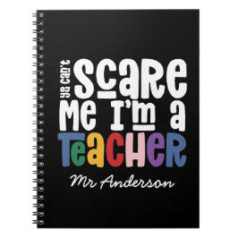 Du kannst mir keine Angst machen vor Typografie-Ge Notizblock