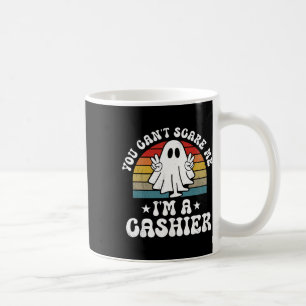 Du kannst mir keinen lustigen Halloween-Kassierer Kaffeetasse