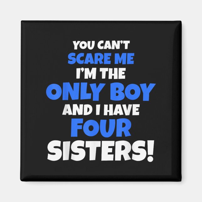 Du kannst mir nicht beibringen, dass ich vier Gesc Magnet (Vorne)