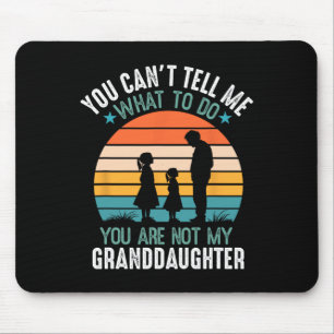 Du kannst mir nicht sagen, was ich tun soll, du bi mousepad