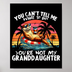 Du kannst mir nicht sagen, was ich tun soll, du bi poster