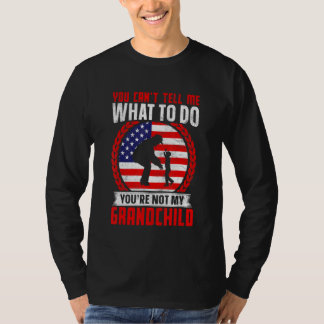 Du kannst mir nicht sagen, was ich tun soll. Du bi T-Shirt