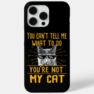 Du kannst mir nicht sagen, was ich tun soll - Funn Case-Mate iPhone Hülle