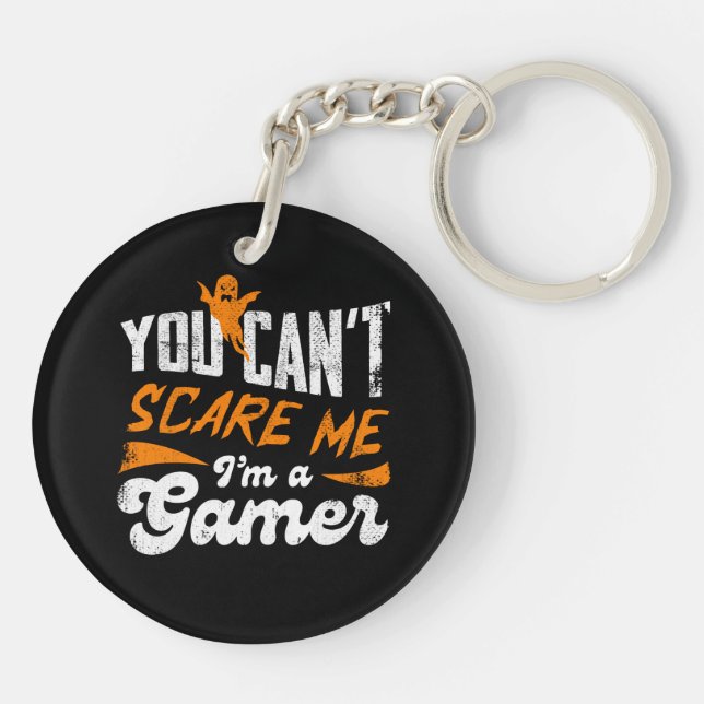 Du kannst mir nicht vormachen, dass ich Gamer-Gesc Schlüsselanhänger (Rückseite)