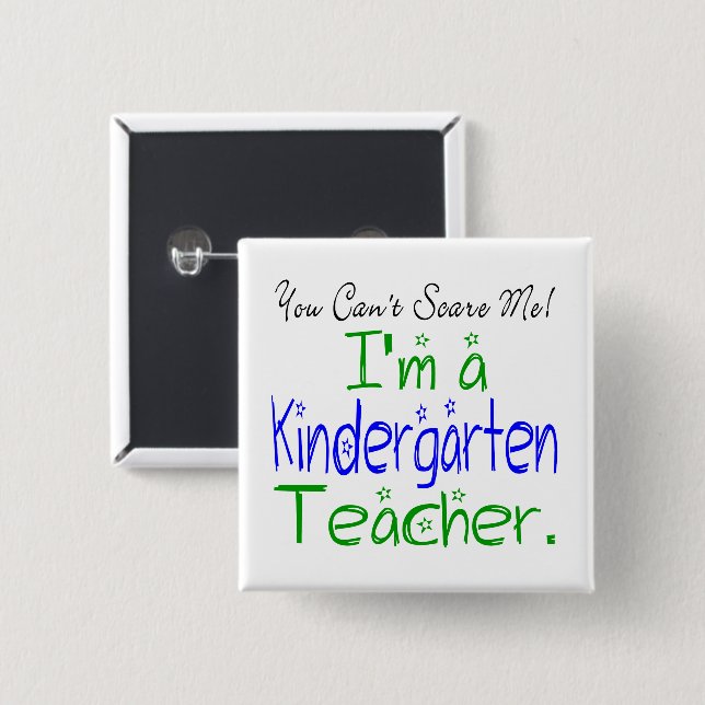 Du kannst mir nicht vormachen, dass ich Kindergart Button (Vorne & Hinten)