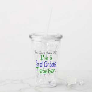Du kannst mir nichts ausmachen, dass ich ein Lehre Acryltrinkbecher