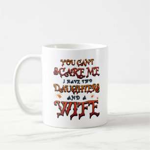 Du kannst mir nichts ausmachen, dass ich zwei Töch Kaffeetasse
