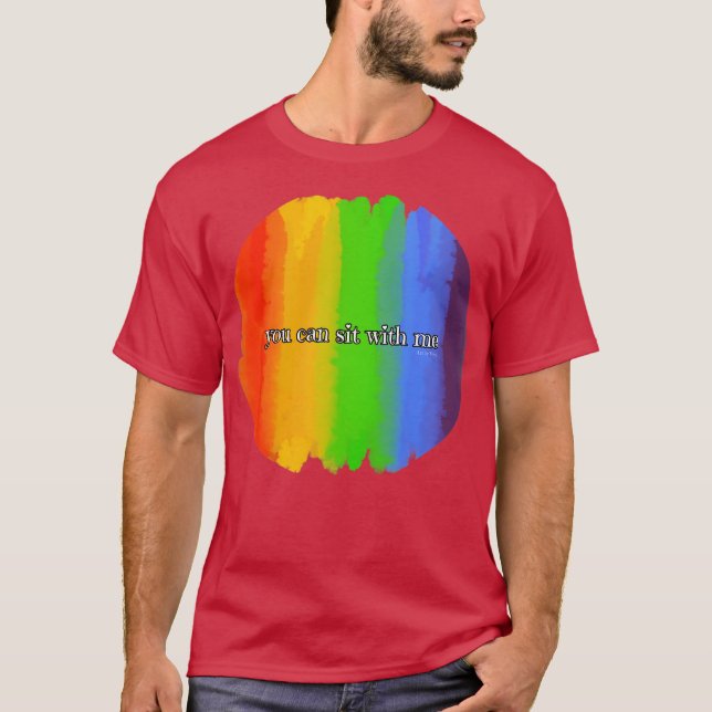 Du kannst mit mir sitzen T-Shirt (Vorderseite)