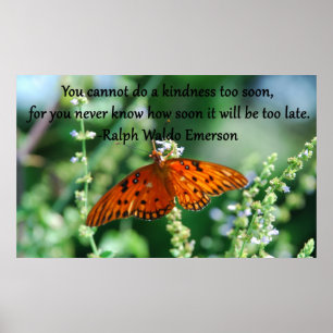 Du kannst nicht bald eine Freundlichkeit machen.-  Poster