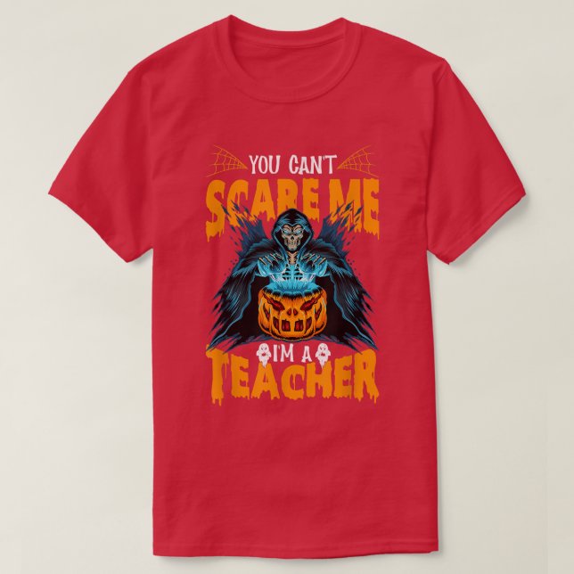 Du kannst nicht behaupten, dass ich ein Lehrer bin T-Shirt (Design vorne)