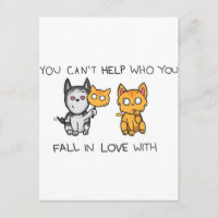 Du kannst nicht helfen, mit wem du in Liebe kommst