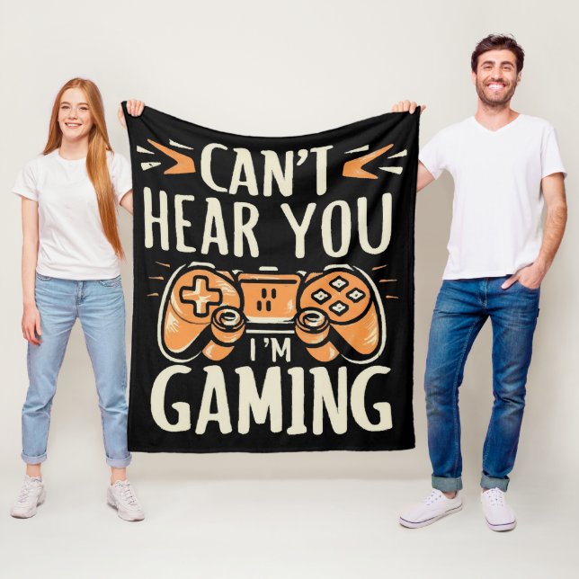 Du kannst nicht hören, dass ich spiele fleecedecke (Beispiel)