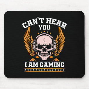 Du kannst nicht hören, dass ich spiele mousepad