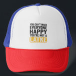 Du kannst nicht jedem glücklich machen, dass du ke truckerkappe<br><div class="desc">hanukkah, jüdisch, chanukah, menorah, dreidel, Geschenk, Geburtstag, Urlaub, Latte</div>