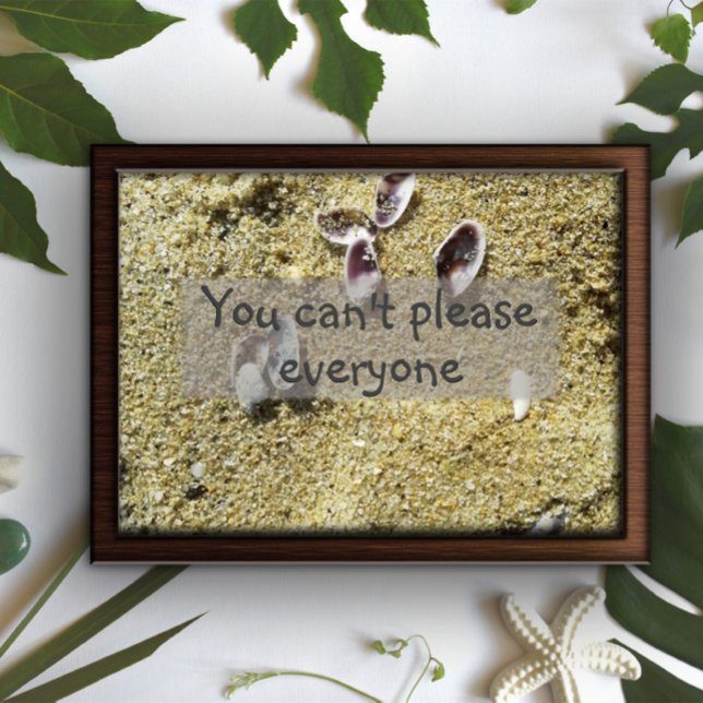 Du kannst nicht jedem Weisheit-Sprichwort-Poster g Poster (Von Creator hochgeladen)