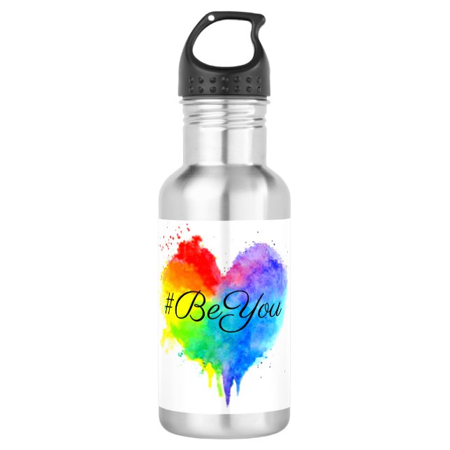 Du kannst Wasserflasche Edelstahlflasche (Vorderseite)