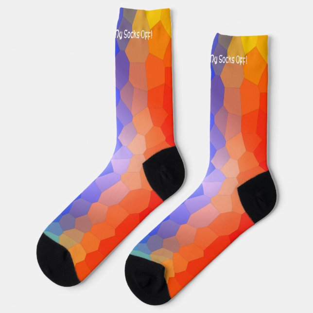 Du kapierst mir die Socken ab! - Socken (Linkes Detail)