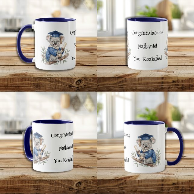 Du Koalafizierter Koala-Abschlusstasse Tasse (Von Creator hochgeladen)