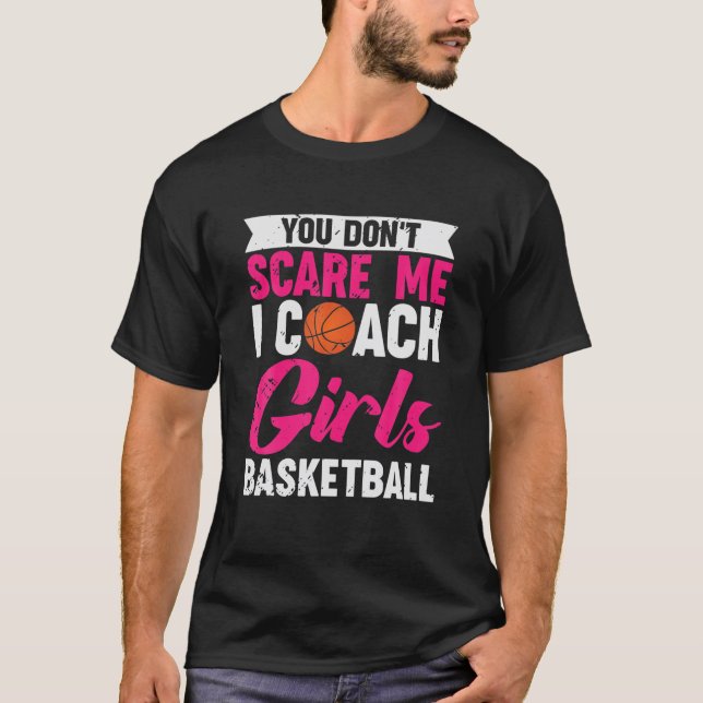 Du kümmerst mich nicht, dass ich Mädchen Basketbal T-Shirt (Vorderseite)