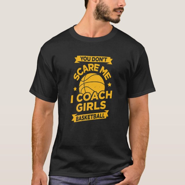 Du kümmerst mich nicht, dass ich Mädchen Basketbal T-Shirt (Vorderseite)