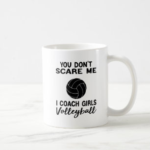 Du kümmerst mich nicht, dass ich Mädchen Volleybal Kaffeetasse
