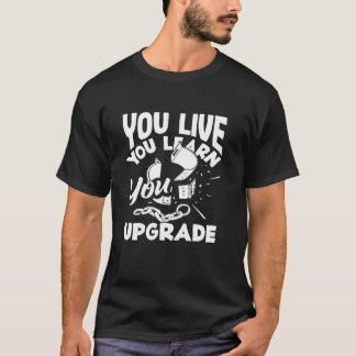 Du lebst, du lernst, du verbesserst dich, Scheidun T-Shirt