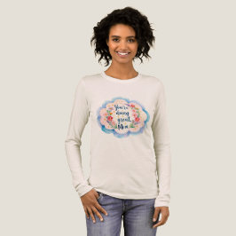 Du machst das großartig, Mama Tri-Blend Shirt