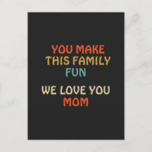 Du machst diesen Familienspass, den wir dir Mama L