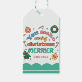 Du machst jeden Weihnachts-Merrier | Niedliche Ret Geschenkanhänger