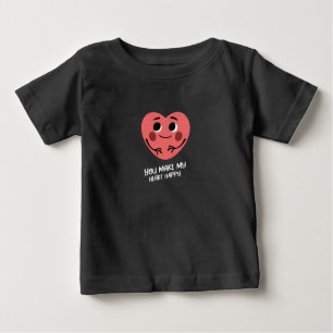 Du machst mein Herz glücklich Baby T-shirt