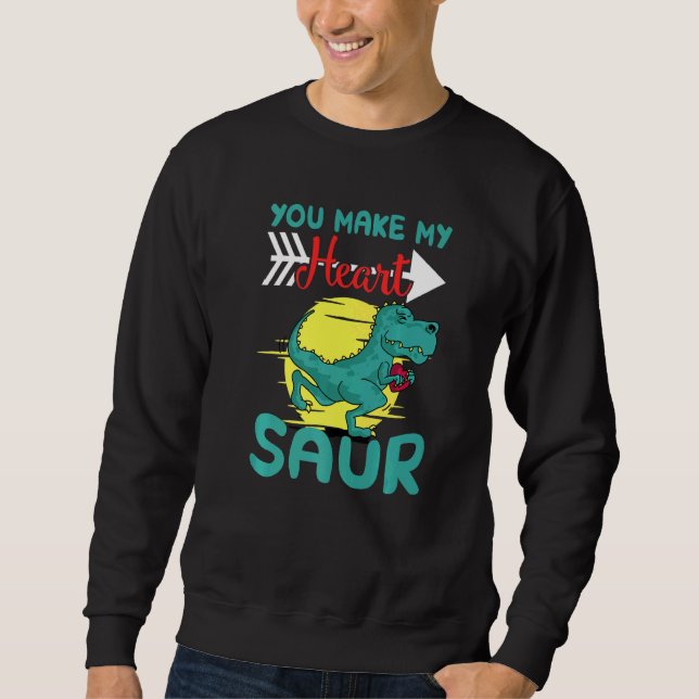 Du machst mein Herz sauer Sweatshirt (Vorderseite)
