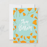 Du machst mein Soul Blossom Poppy Danky-Karte