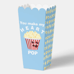 Du machst meinen Herzschlag POP Niedlich Popcorn Geschenkschachtel