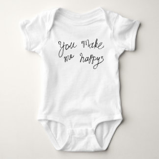 Du machst mich glücklich baby strampler