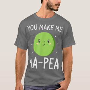 Du machst mich Ha-Pea Heiratsantrag Ehe Braut T-Shirt