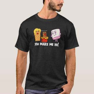 Du machst mich heiß, Marshmallow Camping Smores T-Shirt