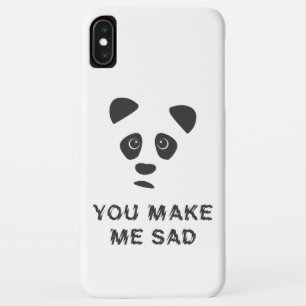 Du machst mich traurig. Trauriger Panda. Case-Mate iPhone Hülle